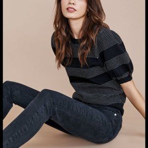 Amour Vert Liza Sweater Tee NWOT